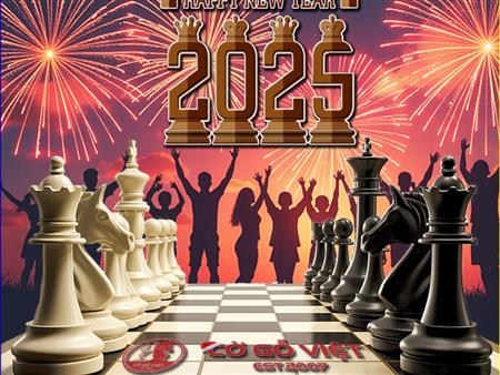 Cờ Gỗ Việt chào năm mới 2025