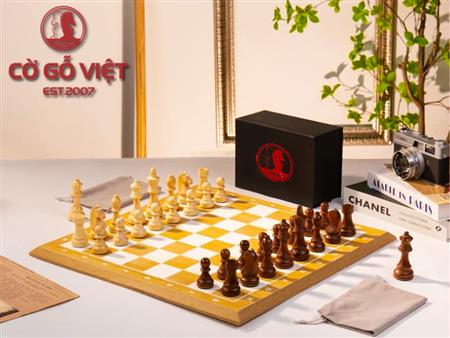 Cờ Gỗ Việt cung cấp bộ cờ vua gỗ tiêu chuẩn thi đấu quốc tế