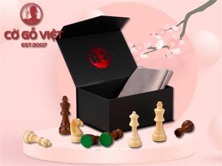 Khi một ván cờ không chỉ là cuộc đấu – mà là trải nghiệm đẳng cấp từ quân cờ gỗ chuẩn